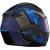 Capacete X11 Trust Pro_ Azul Neon